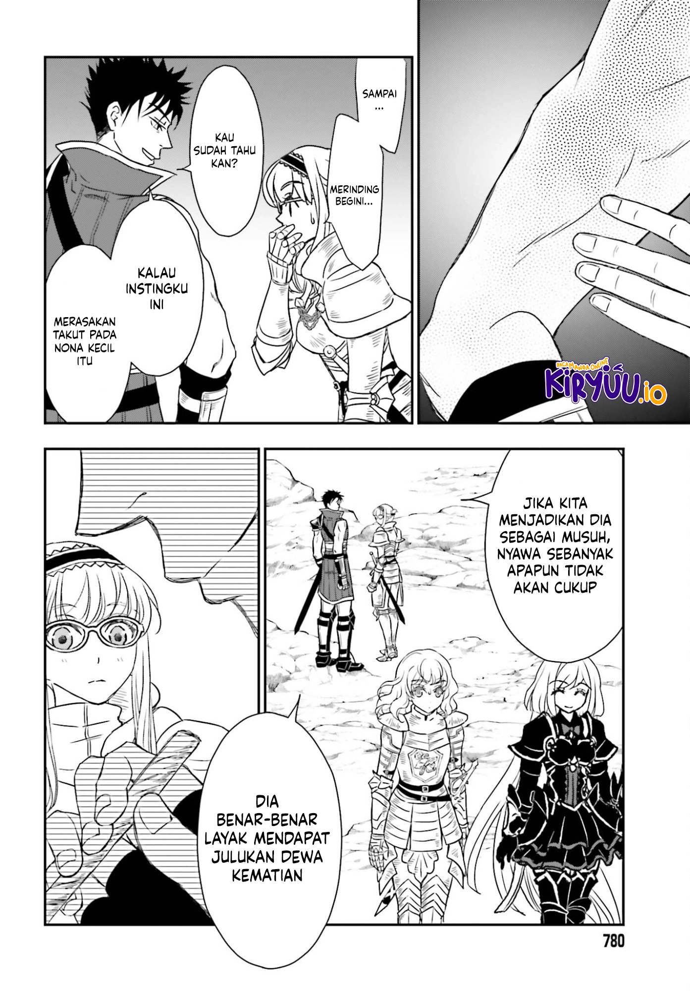 shinigami ni sodaterareta shoujo wa shikkoku no tsurugi wo mune ni idaku chapter 55 2 - Page 9