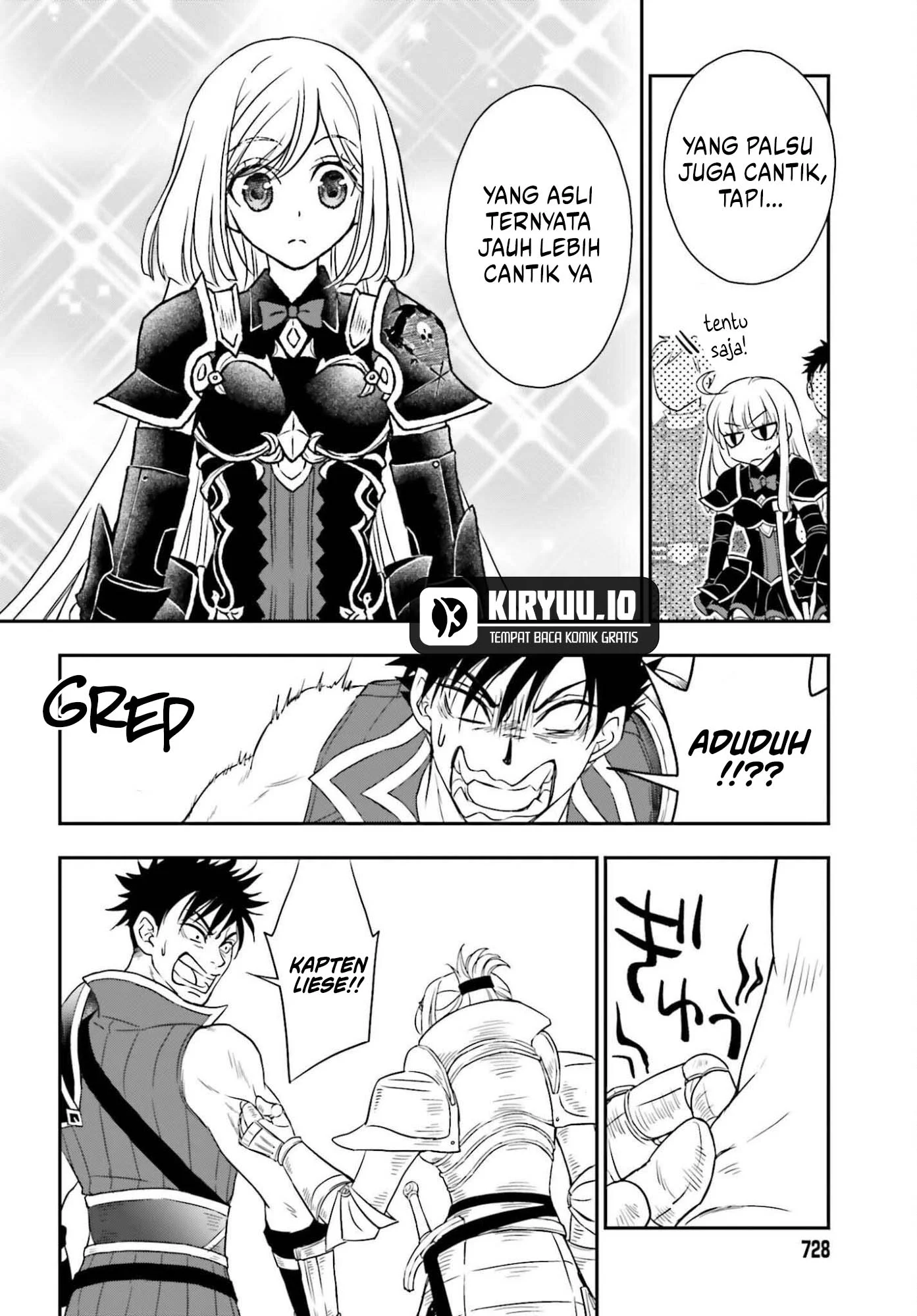 Shinigami ni Sodaterareta Shoujo wa Shikkoku no Tsurugi wo Mune ni Idaku Chapter 55 Gambar 11