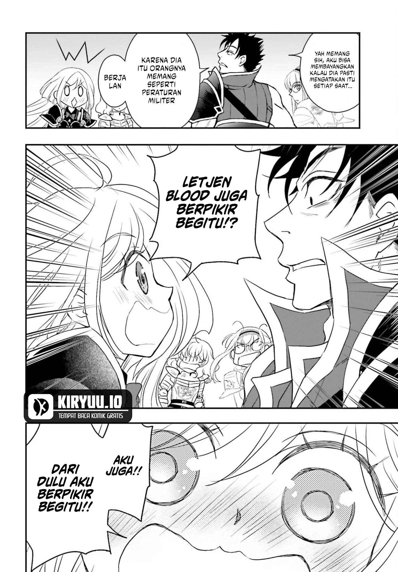 Shinigami ni Sodaterareta Shoujo wa Shikkoku no Tsurugi wo Mune ni Idaku Chapter 55 Gambar 17