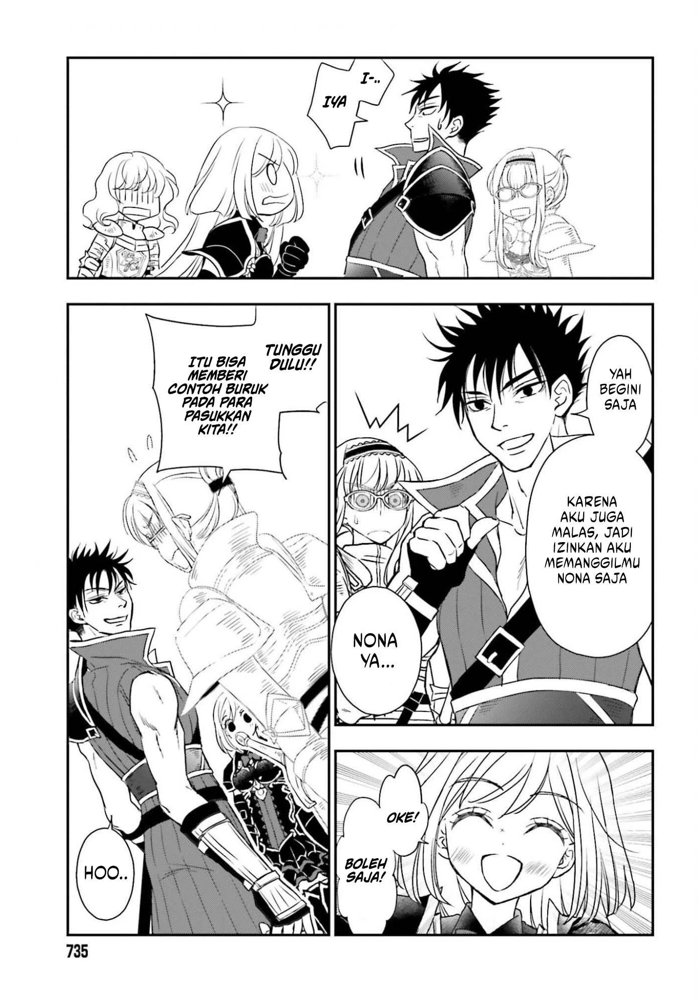 Shinigami ni Sodaterareta Shoujo wa Shikkoku no Tsurugi wo Mune ni Idaku Chapter 55 Gambar 18