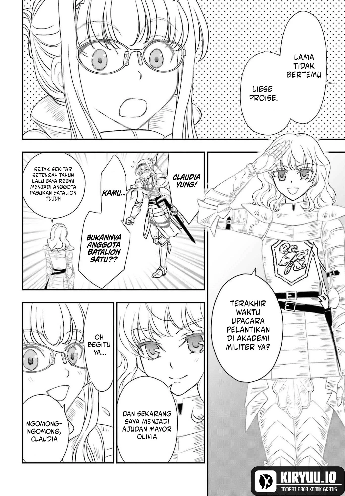 Shinigami ni Sodaterareta Shoujo wa Shikkoku no Tsurugi wo Mune ni Idaku Chapter 55 Gambar 3