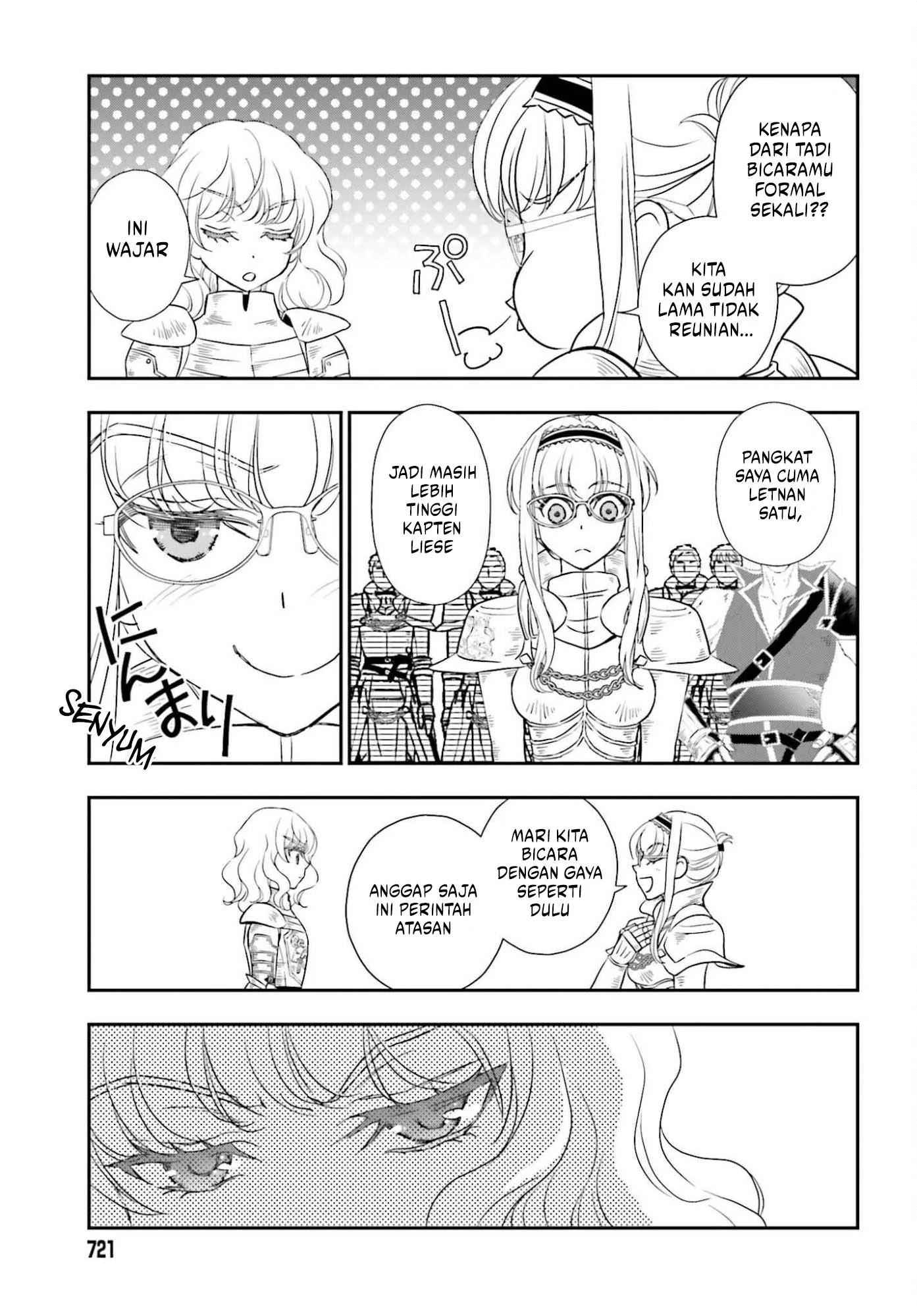 Shinigami ni Sodaterareta Shoujo wa Shikkoku no Tsurugi wo Mune ni Idaku Chapter 55 Gambar 4