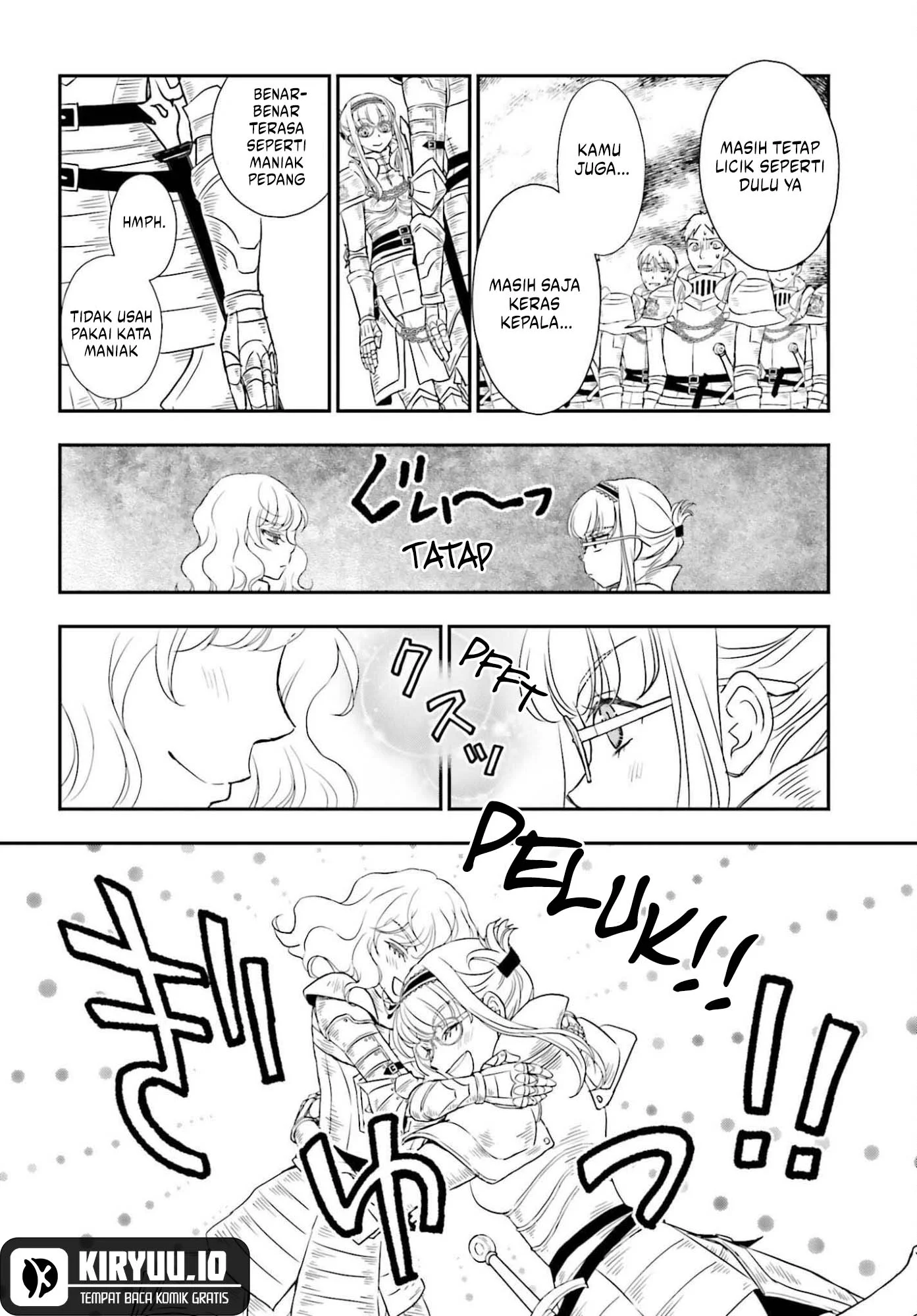 Shinigami ni Sodaterareta Shoujo wa Shikkoku no Tsurugi wo Mune ni Idaku Chapter 55 Gambar 5