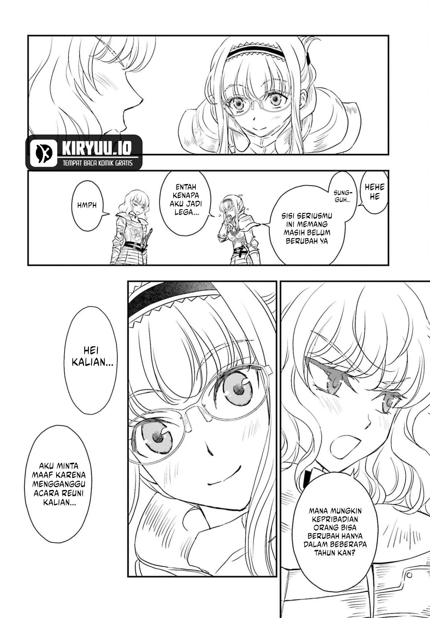 Shinigami ni Sodaterareta Shoujo wa Shikkoku no Tsurugi wo Mune ni Idaku Chapter 55 Gambar 7