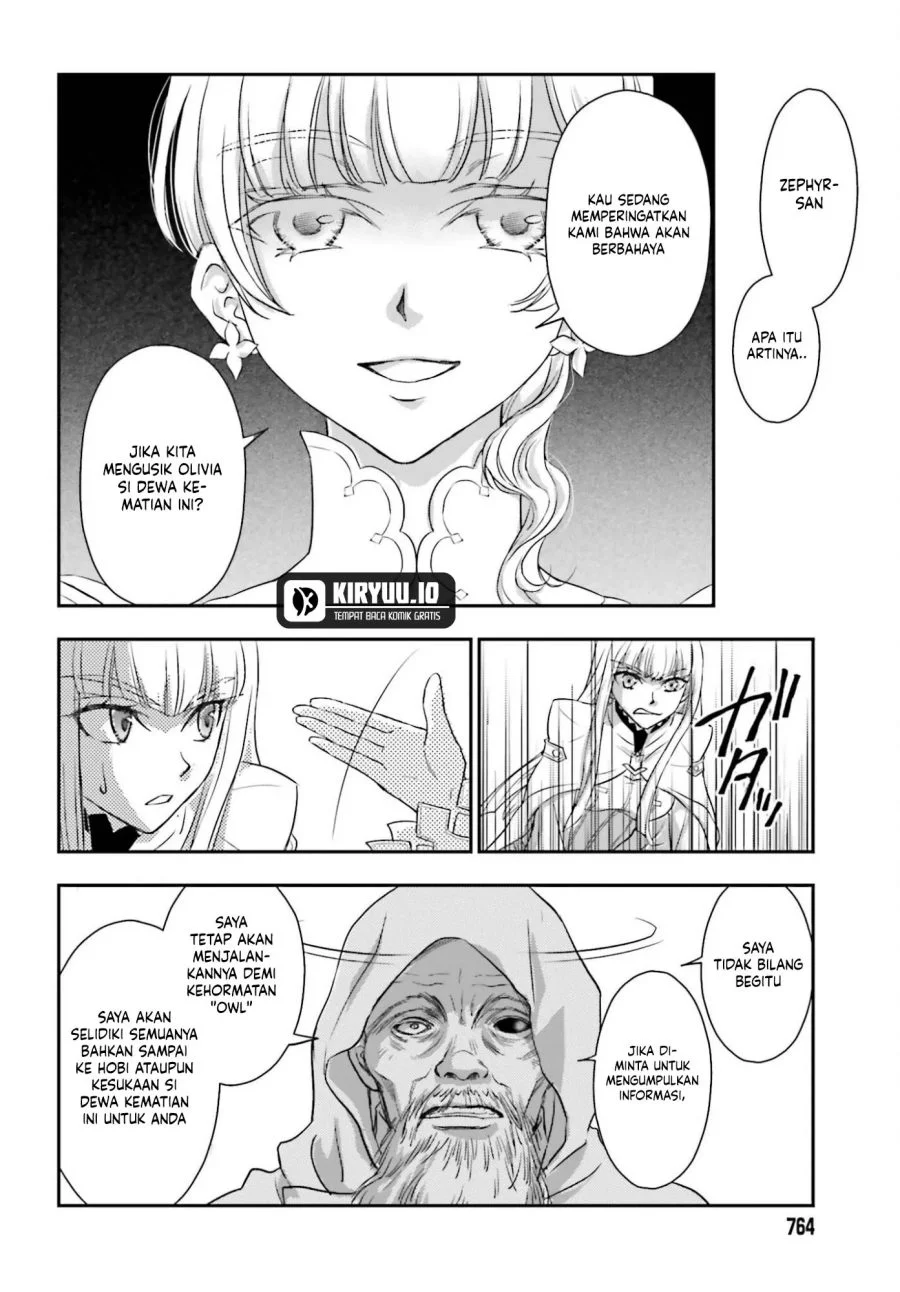 Shinigami ni Sodaterareta Shoujo wa Shikkoku no Tsurugi wo Mune ni Idaku Chapter 56 Gambar 17