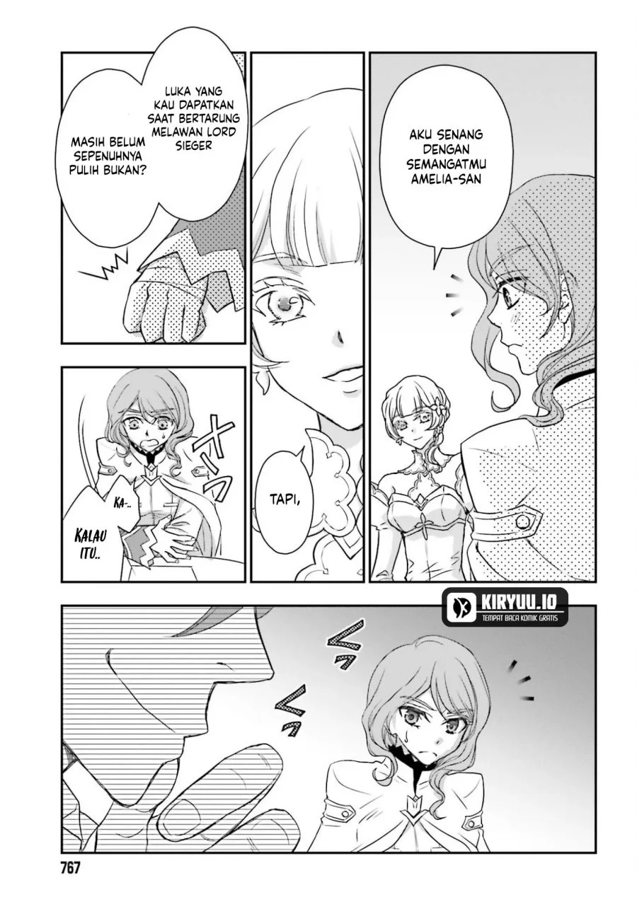 Shinigami ni Sodaterareta Shoujo wa Shikkoku no Tsurugi wo Mune ni Idaku Chapter 56 Gambar 20