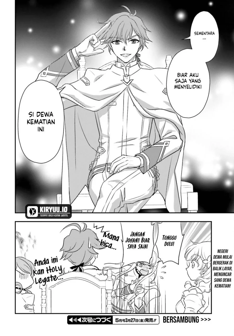 Shinigami ni Sodaterareta Shoujo wa Shikkoku no Tsurugi wo Mune ni Idaku Chapter 56 Gambar 23