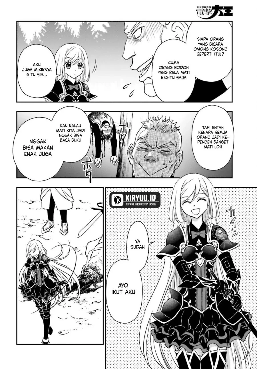 Shinigami ni Sodaterareta Shoujo wa Shikkoku no Tsurugi wo Mune ni Idaku Chapter 56 Gambar 5