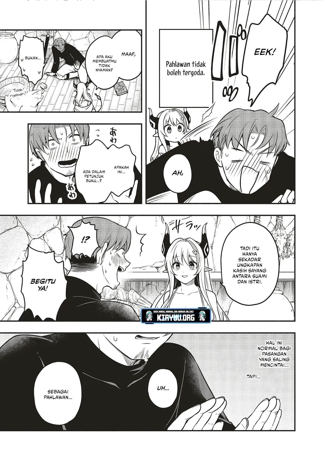 Shinkon Quest – Maou no Musume wa Majime Yuusha wo Otoshitai Chapter 1 Gambar 22