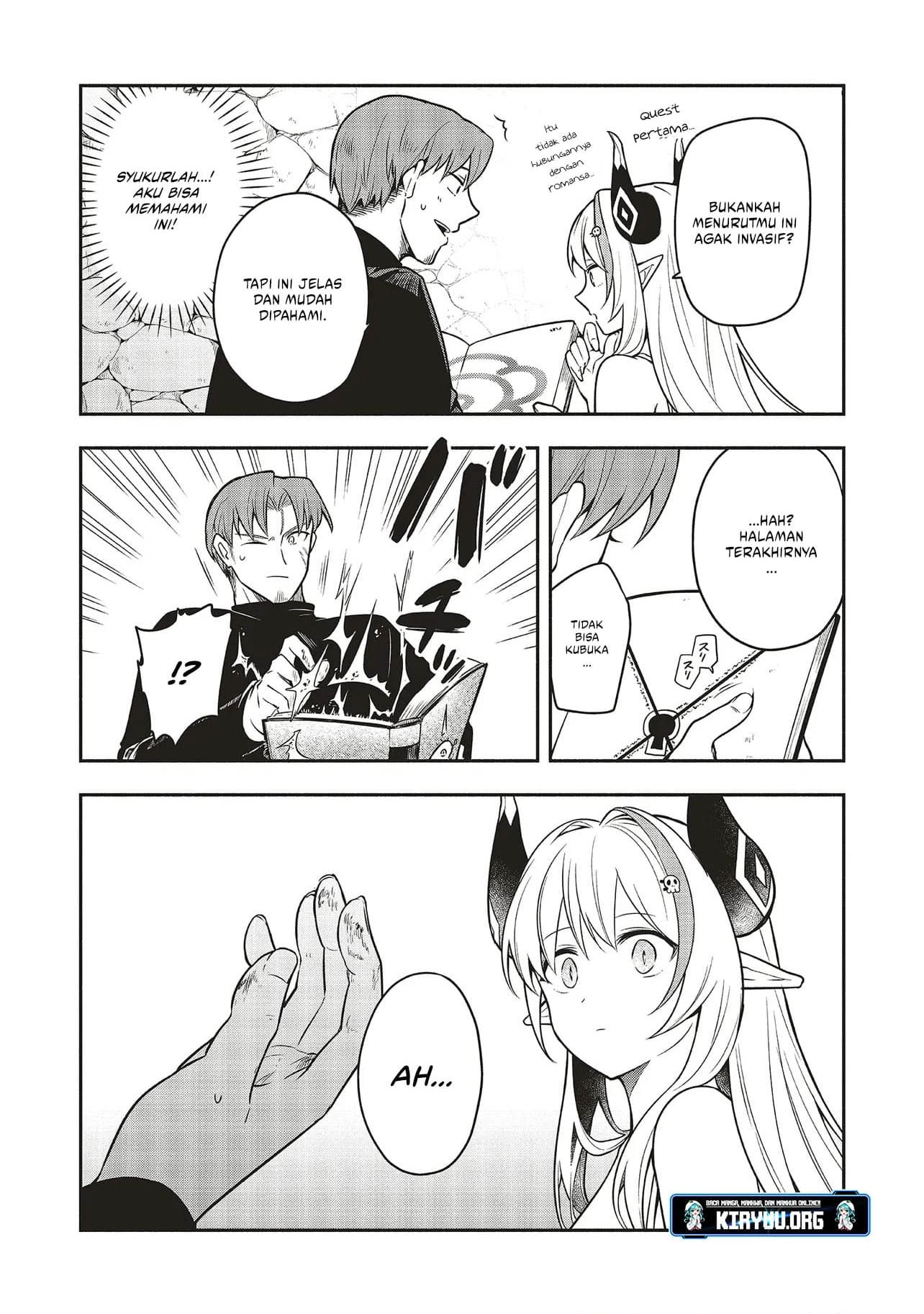 Shinkon Quest – Maou no Musume wa Majime Yuusha wo Otoshitai Chapter 1 Gambar 29