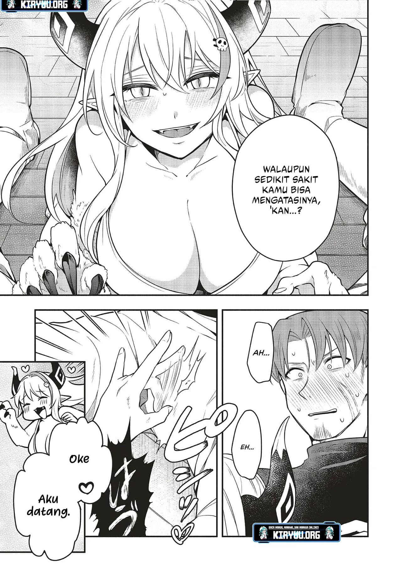 Shinkon Quest – Maou no Musume wa Majime Yuusha wo Otoshitai Chapter 1 Gambar 34