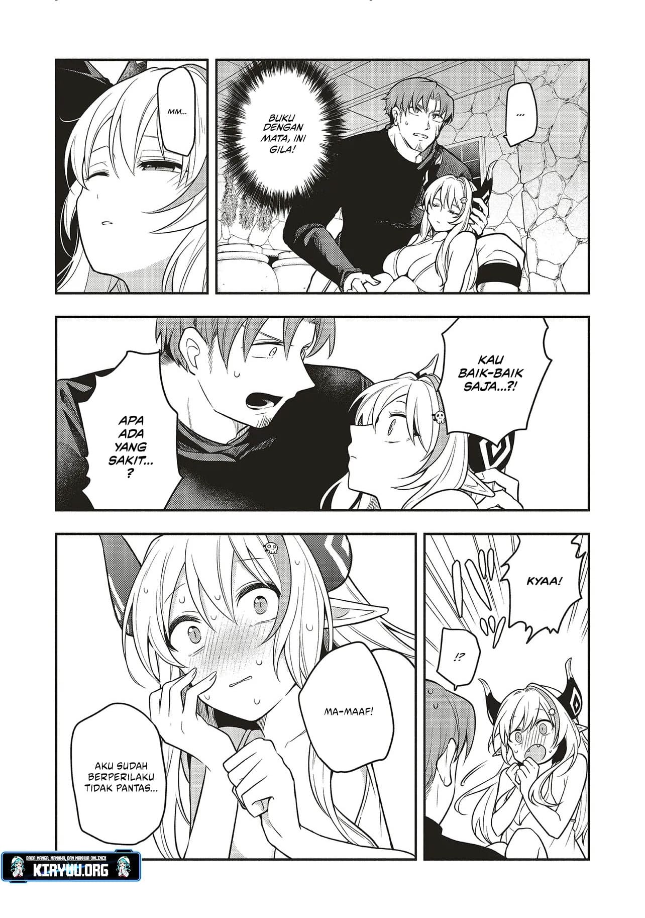 Shinkon Quest – Maou no Musume wa Majime Yuusha wo Otoshitai Chapter 1 Gambar 36