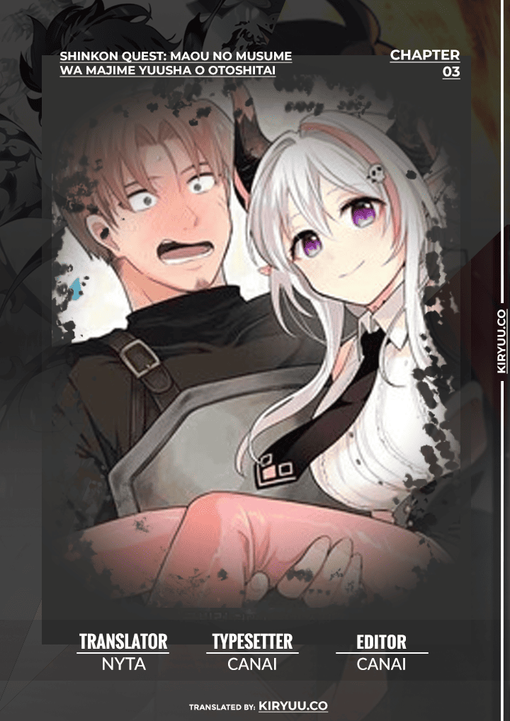 Baca Manga Shinkon Quest – Maou no Musume wa Majime Yuusha wo Otoshitai Chapter 3 Gambar 2