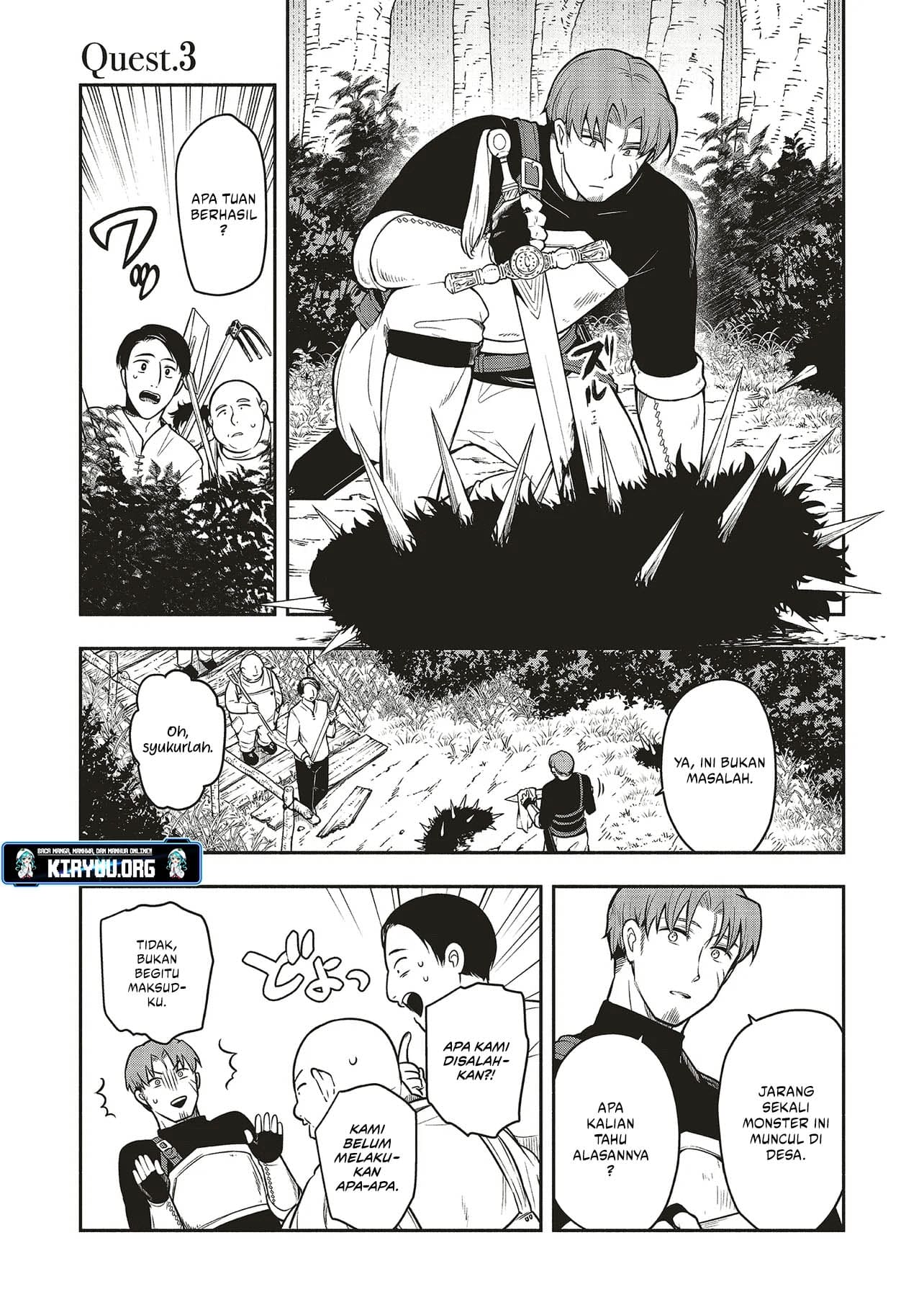Shinkon Quest – Maou no Musume wa Majime Yuusha wo Otoshitai Chapter 3 Gambar 3