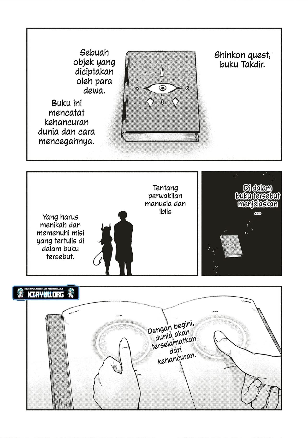 Shinkon Quest – Maou no Musume wa Majime Yuusha wo Otoshitai Chapter 3 Gambar 6