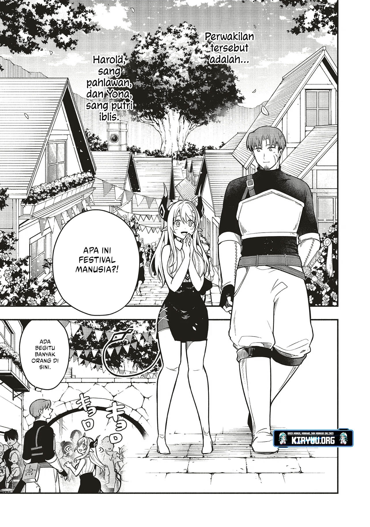 Shinkon Quest – Maou no Musume wa Majime Yuusha wo Otoshitai Chapter 3 Gambar 7