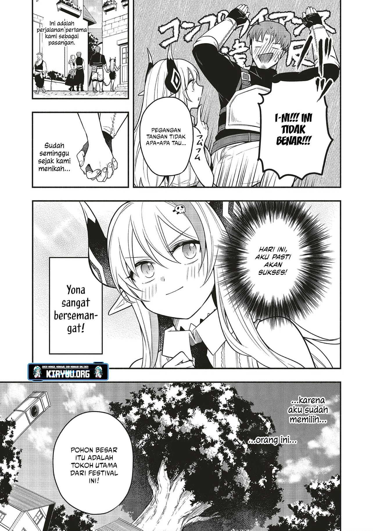 Shinkon Quest – Maou no Musume wa Majime Yuusha wo Otoshitai Chapter 3 Gambar 9