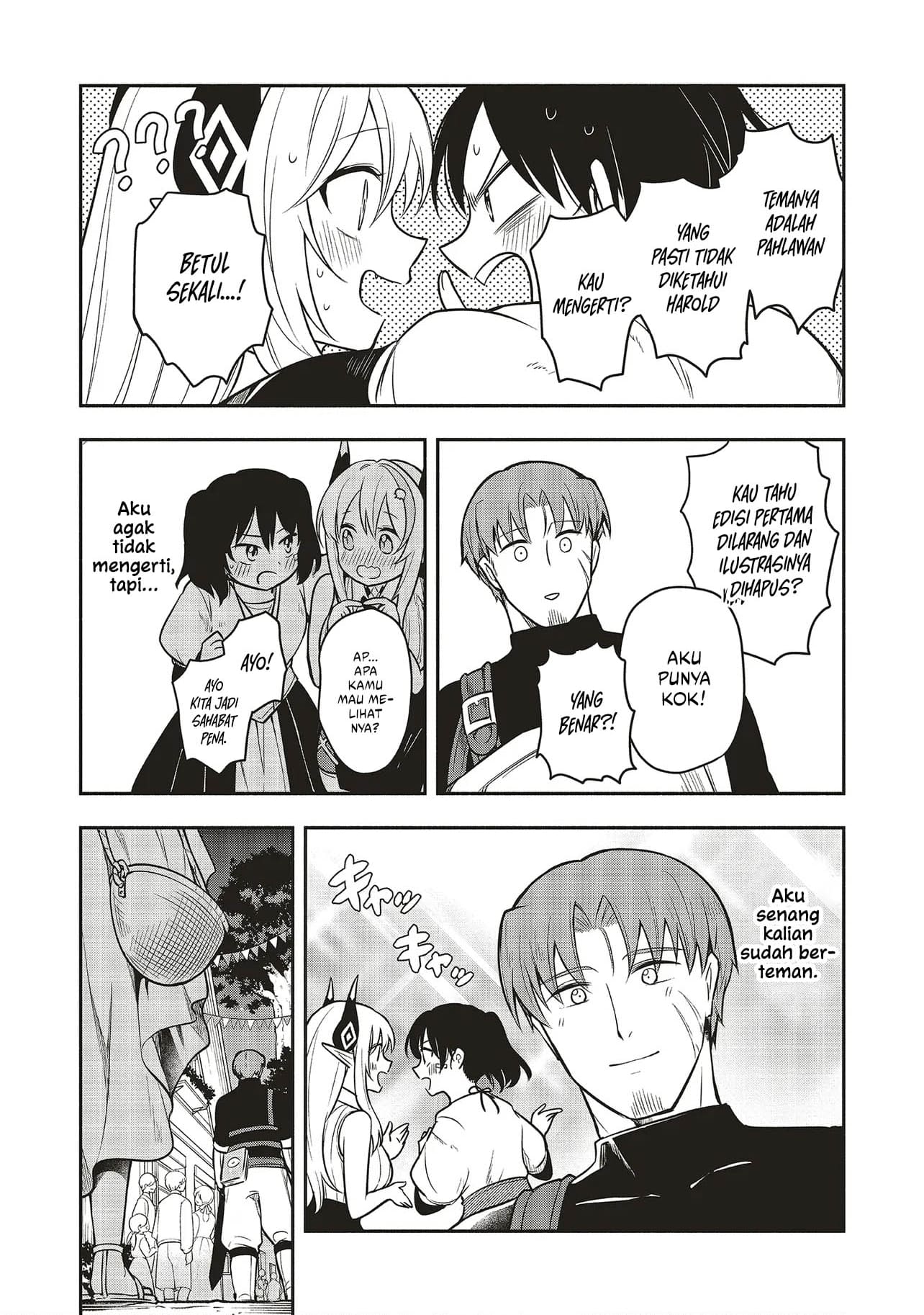 Shinkon Quest – Maou no Musume wa Majime Yuusha wo Otoshitai Chapter 4 Gambar 29