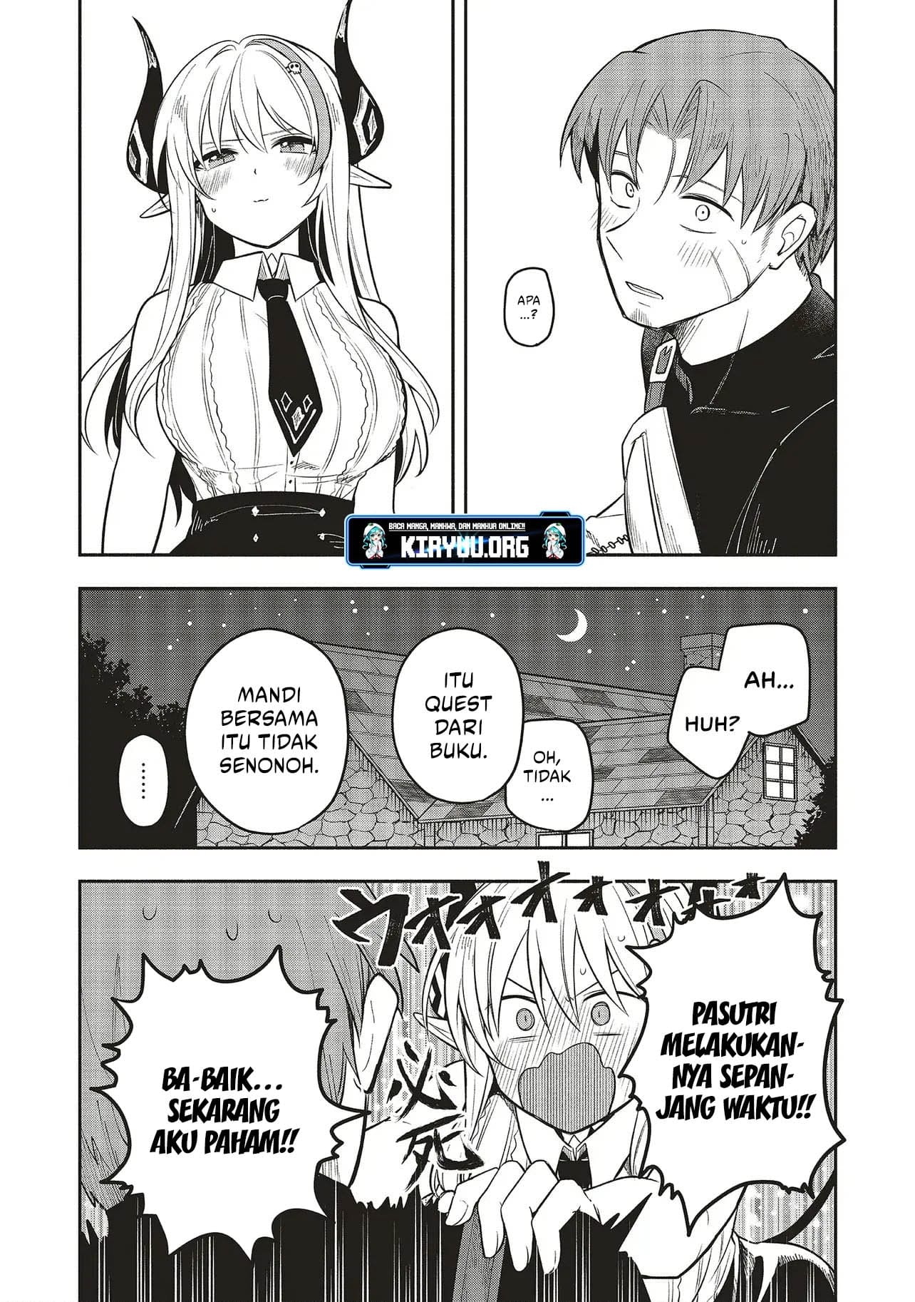 Baca Manga Shinkon Quest – Maou no Musume wa Majime Yuusha wo Otoshitai Chapter 5.2 Gambar 2