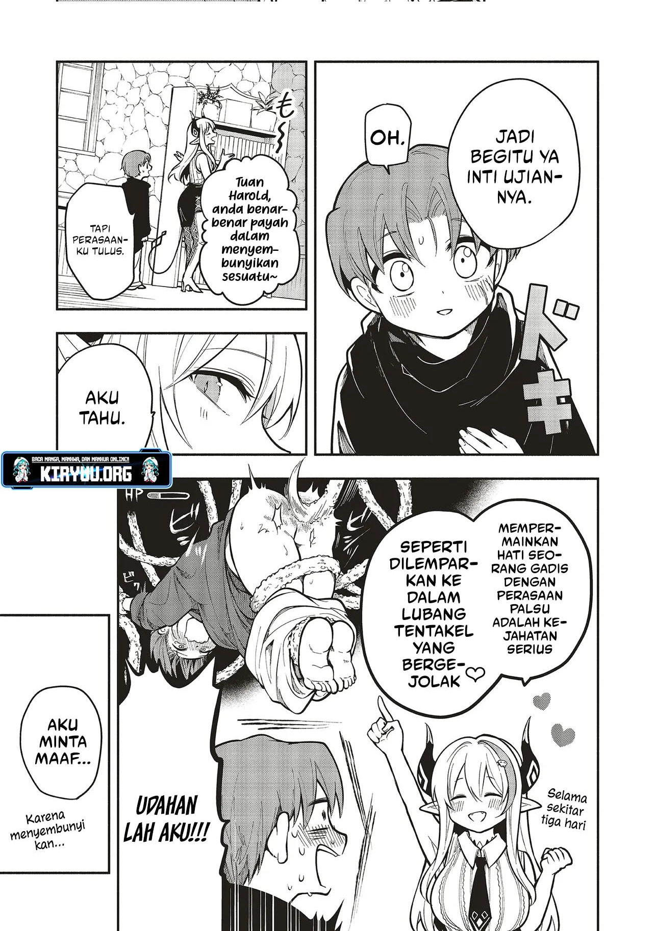 Shinkon Quest – Maou no Musume wa Majime Yuusha wo Otoshitai Chapter 7.1 Gambar 14
