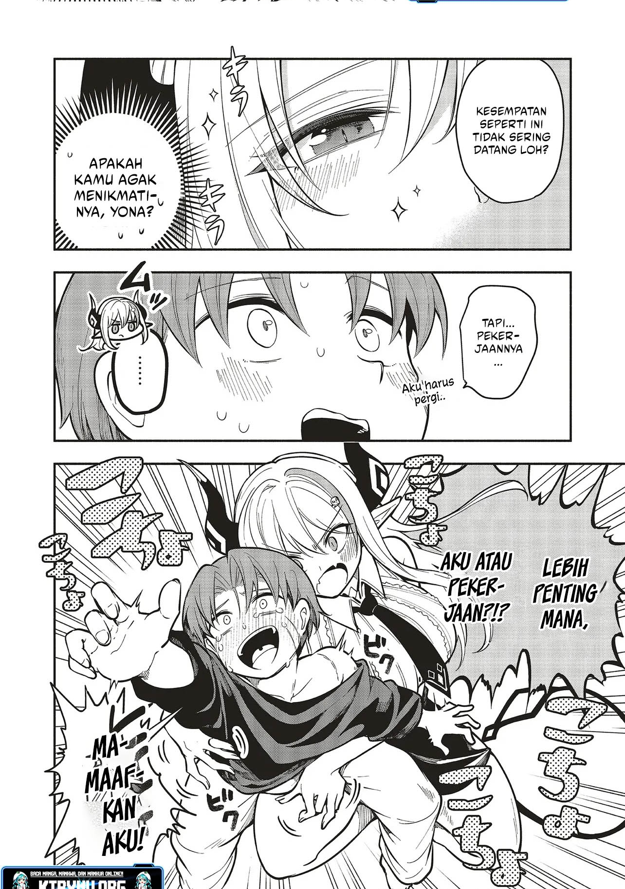 Shinkon Quest – Maou no Musume wa Majime Yuusha wo Otoshitai Chapter 7.1 Gambar 7