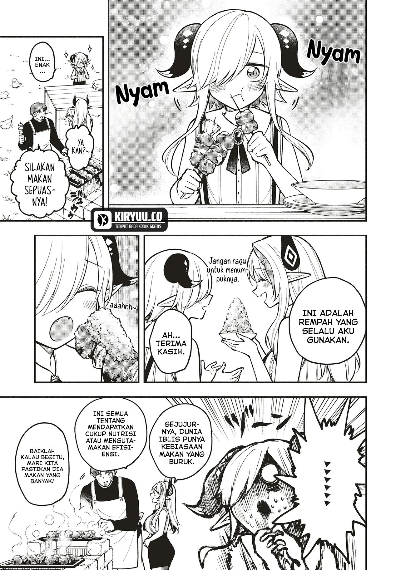 Shinkon Quest – Maou no Musume wa Majime Yuusha wo Otoshitai Chapter 8 Gambar 16