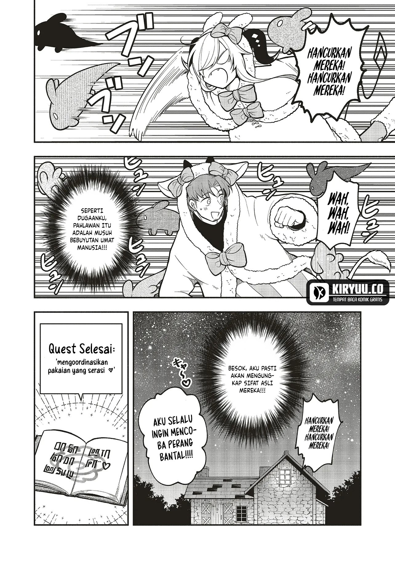 Shinkon Quest – Maou no Musume wa Majime Yuusha wo Otoshitai Chapter 8 Gambar 27