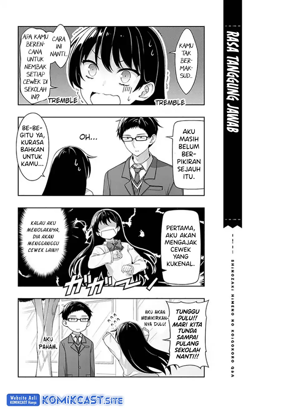 Shinozaki Himeno’s Love Q&A Chapter 1 Gambar 12