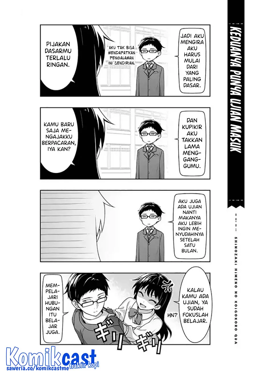Shinozaki Himeno’s Love Q&A Chapter 1 Gambar 9