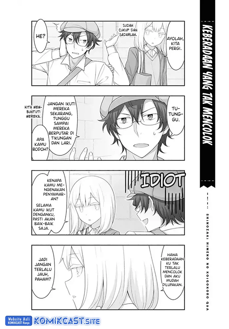 Shinozaki Himeno’s Love Q&A Chapter 10 Gambar 6