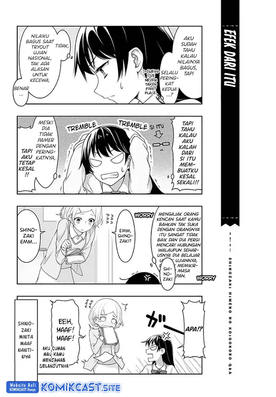Shinozaki Himeno’s Love Q&A Chapter 2 Gambar 12