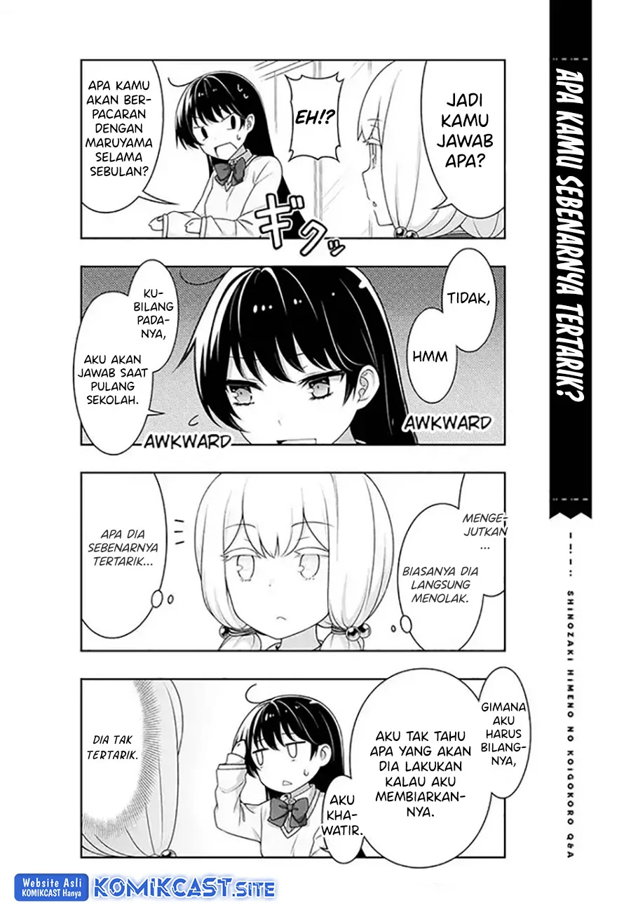 Shinozaki Himeno’s Love Q&A Chapter 2 Gambar 7