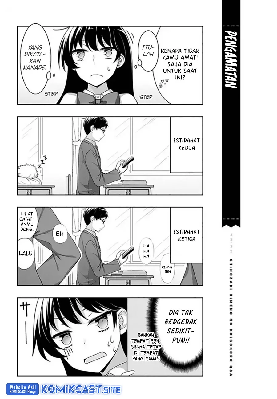 Shinozaki Himeno’s Love Q&A Chapter 2 Gambar 8