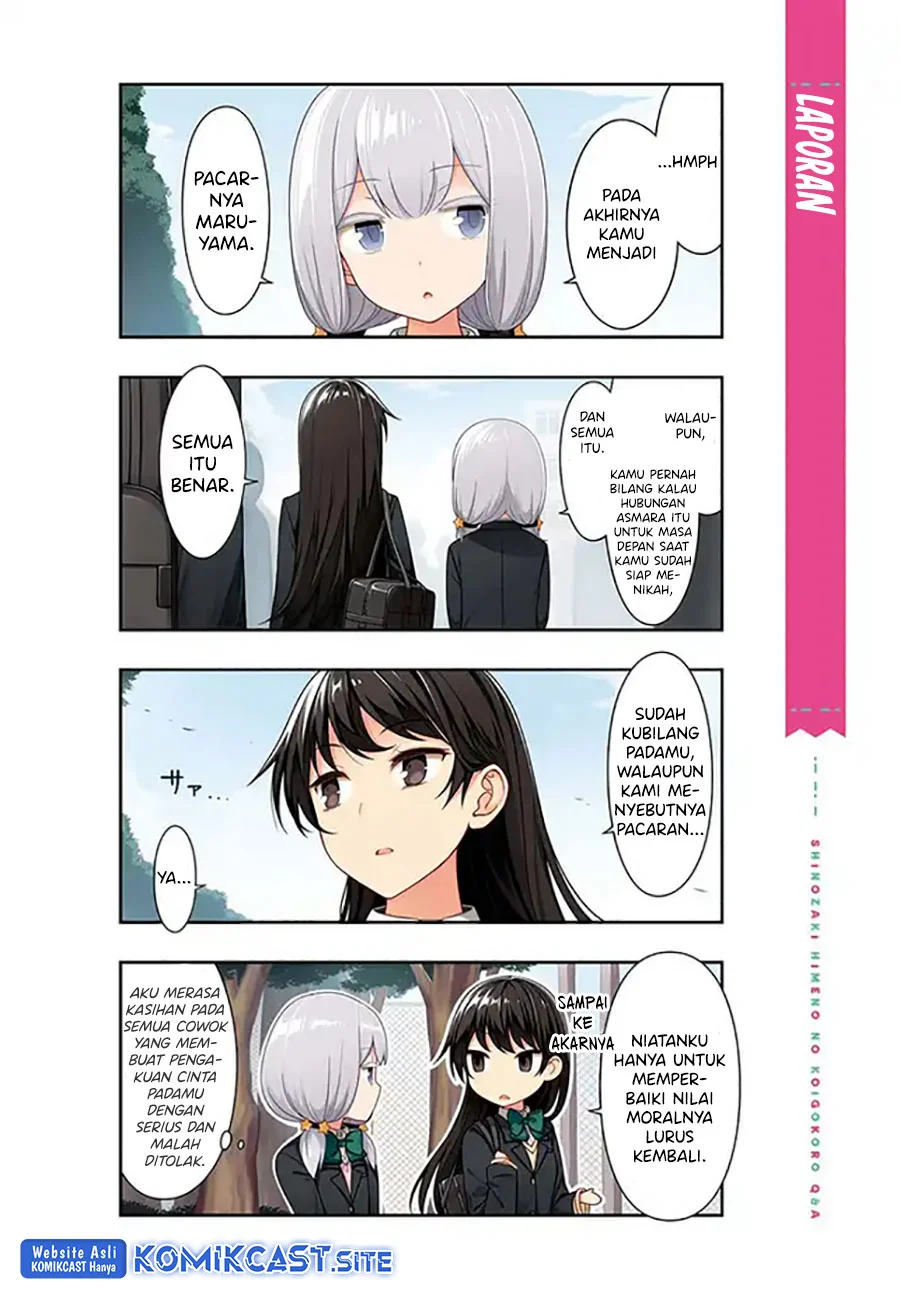 Shinozaki Himeno’s Love Q&A Chapter 3 Gambar 4