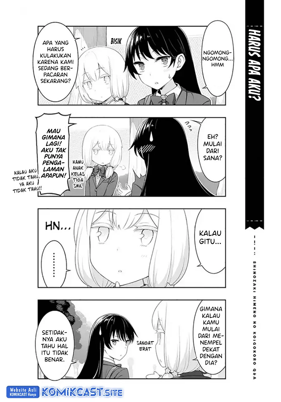 Shinozaki Himeno’s Love Q&A Chapter 3 Gambar 5
