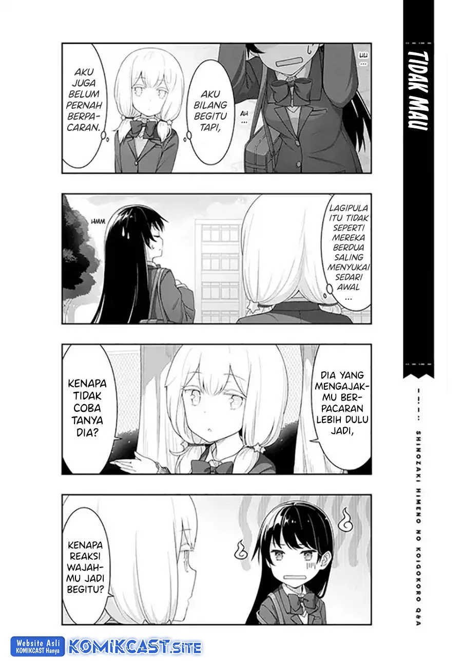 Shinozaki Himeno’s Love Q&A Chapter 3 Gambar 6