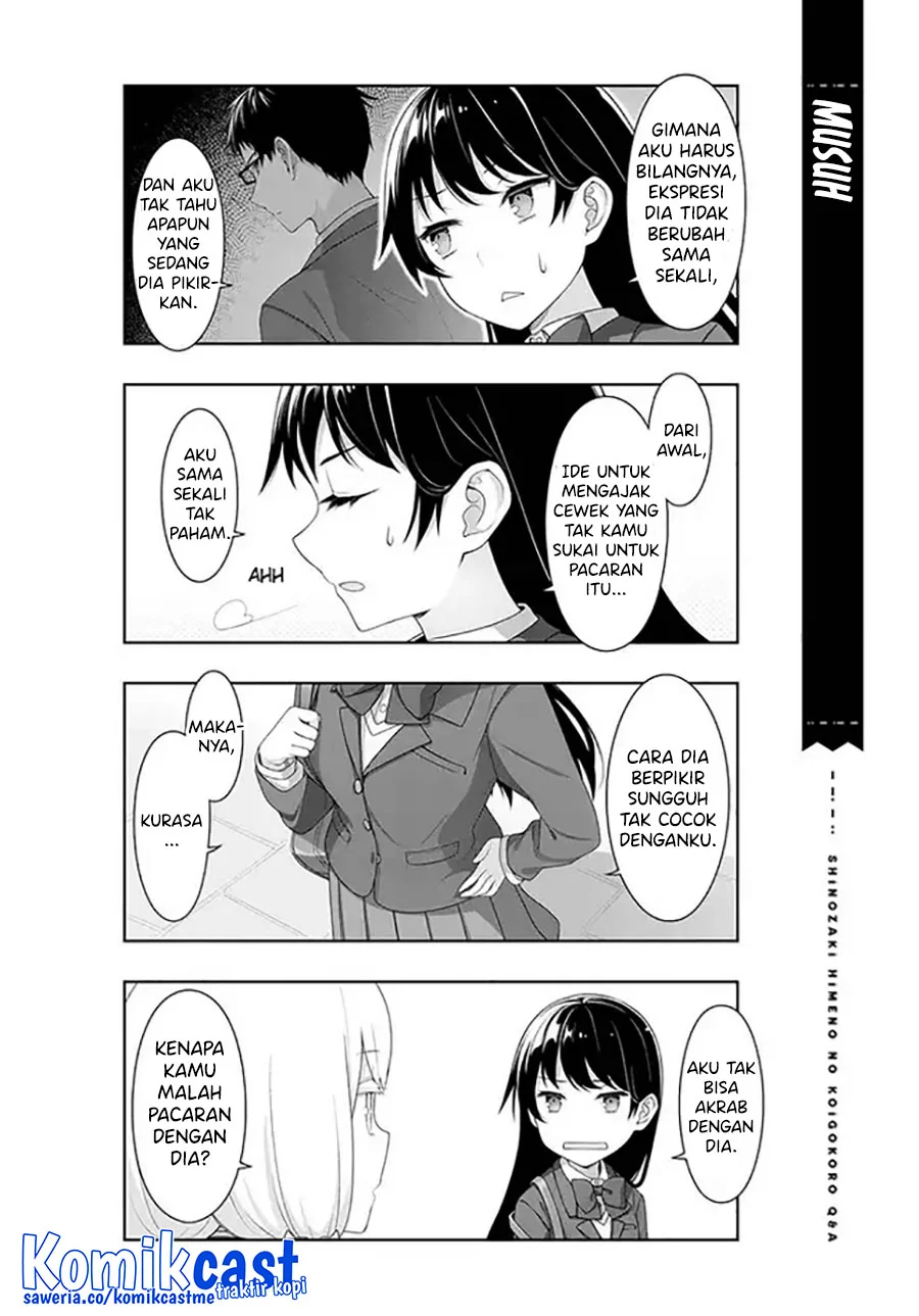 Shinozaki Himeno’s Love Q&A Chapter 3 Gambar 7