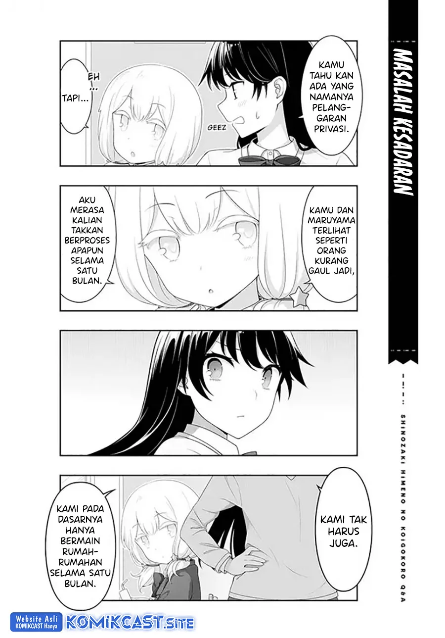 Shinozaki Himeno’s Love Q&A Chapter 4 Gambar 10