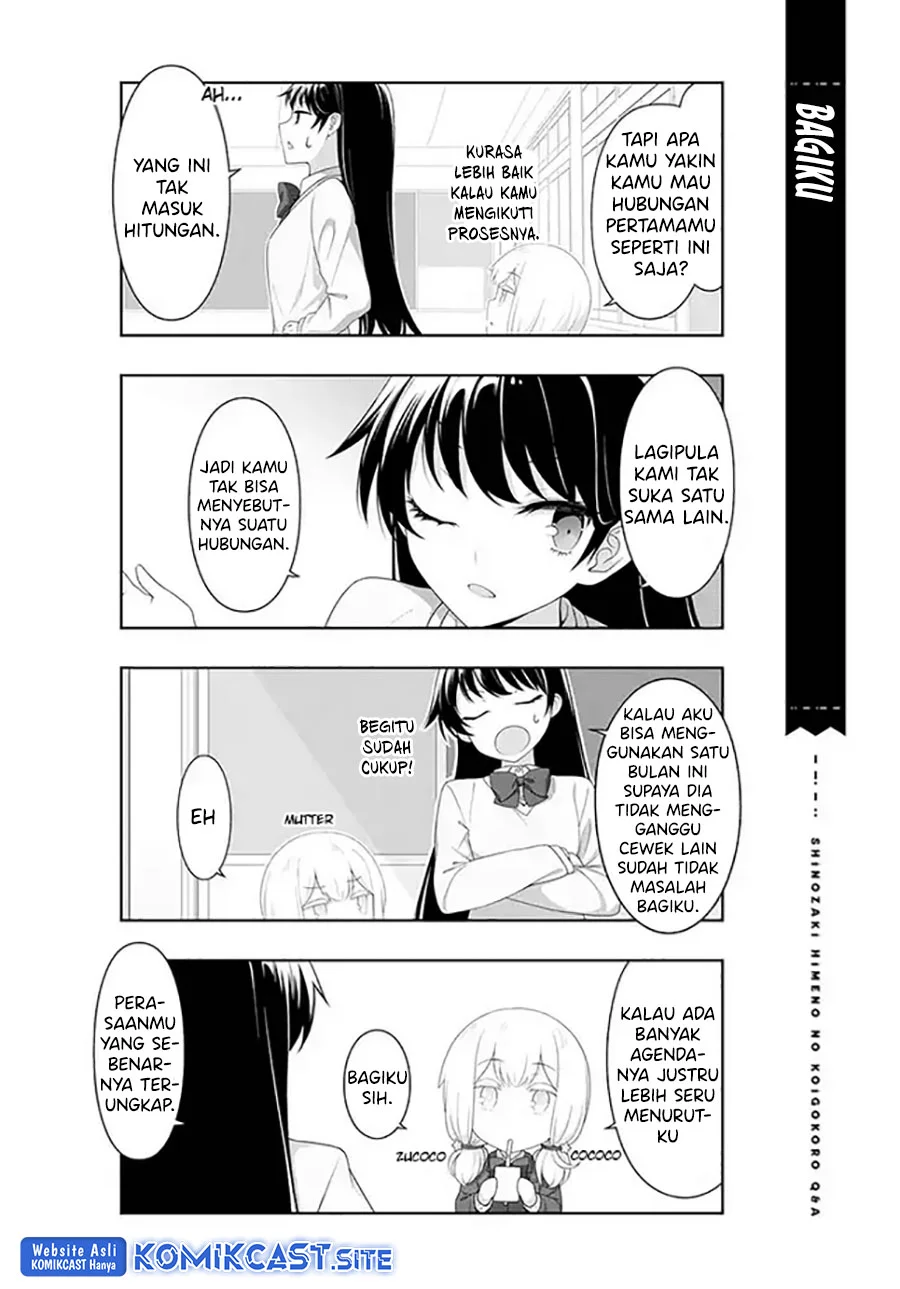 Shinozaki Himeno’s Love Q&A Chapter 4 Gambar 11