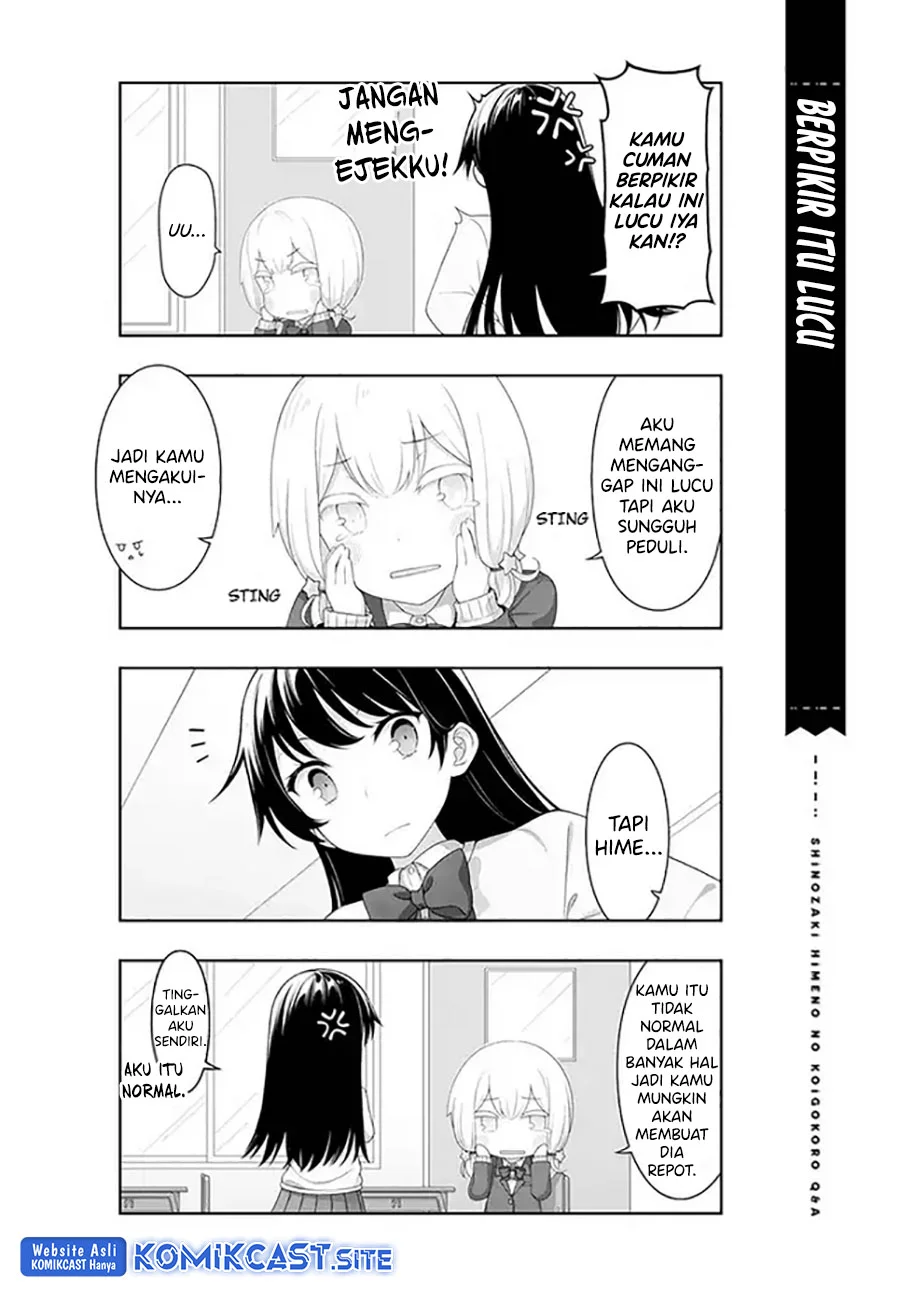 Shinozaki Himeno’s Love Q&A Chapter 4 Gambar 13