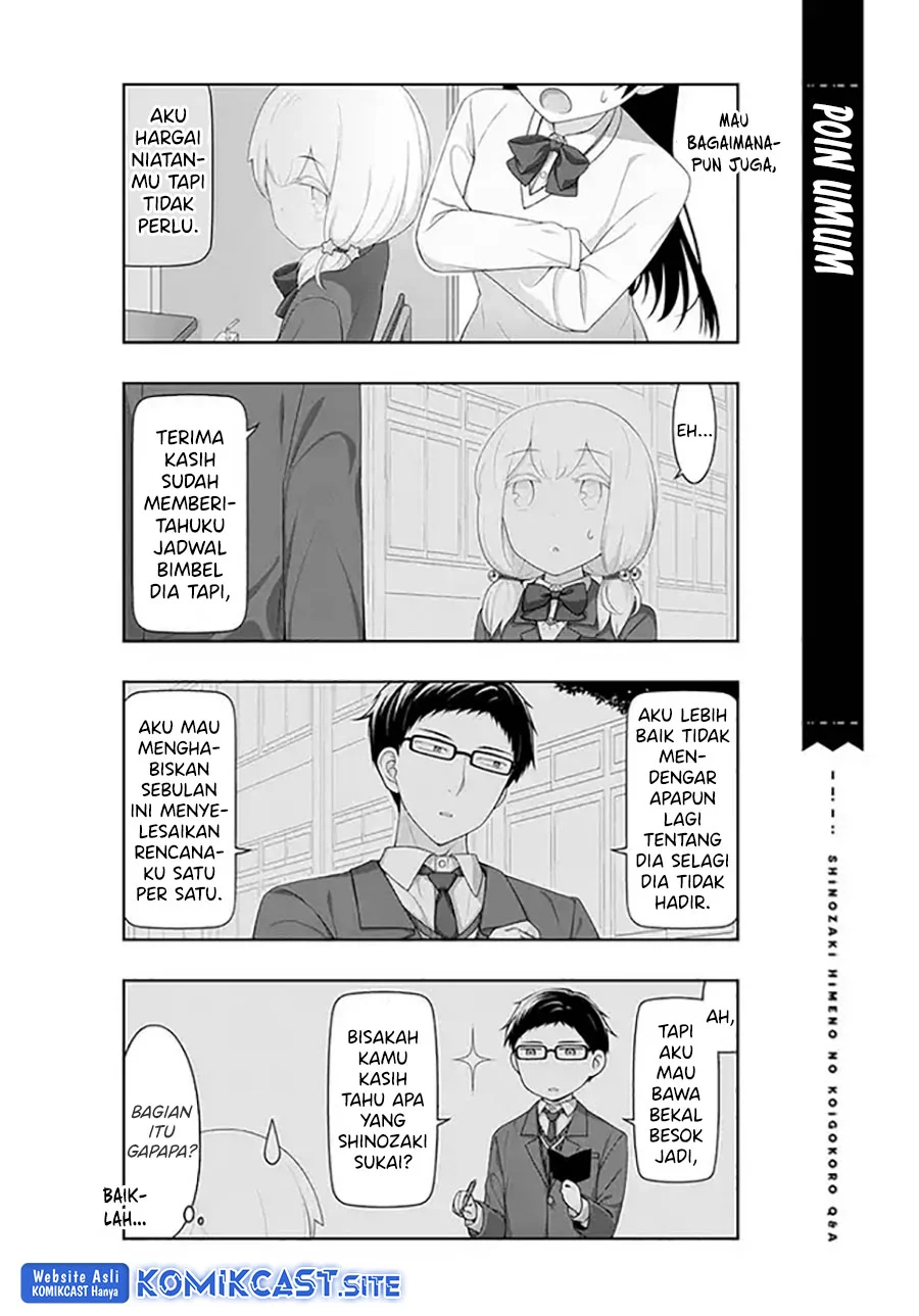 Shinozaki Himeno’s Love Q&A Chapter 4 Gambar 15