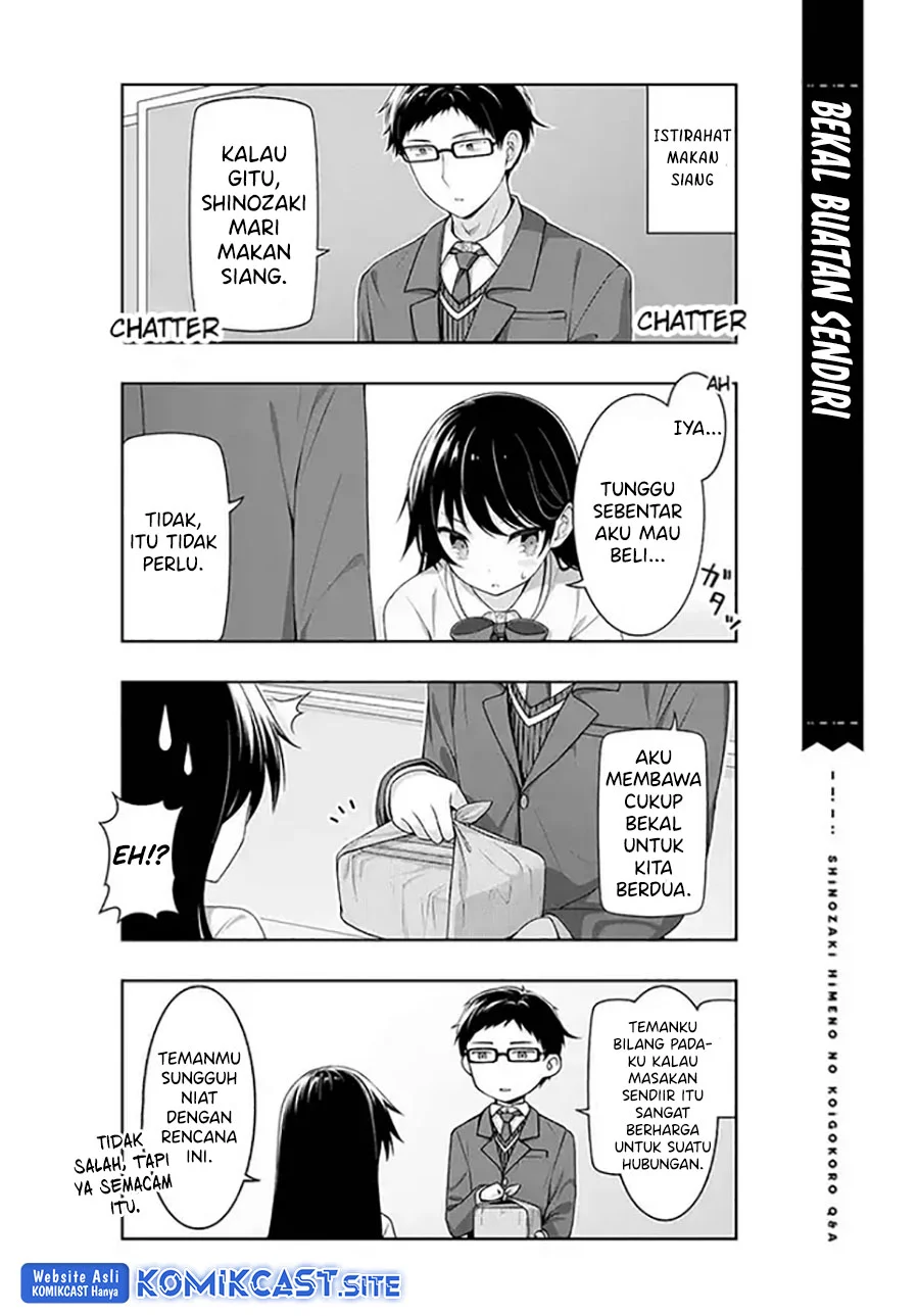 Shinozaki Himeno’s Love Q&A Chapter 4 Gambar 3