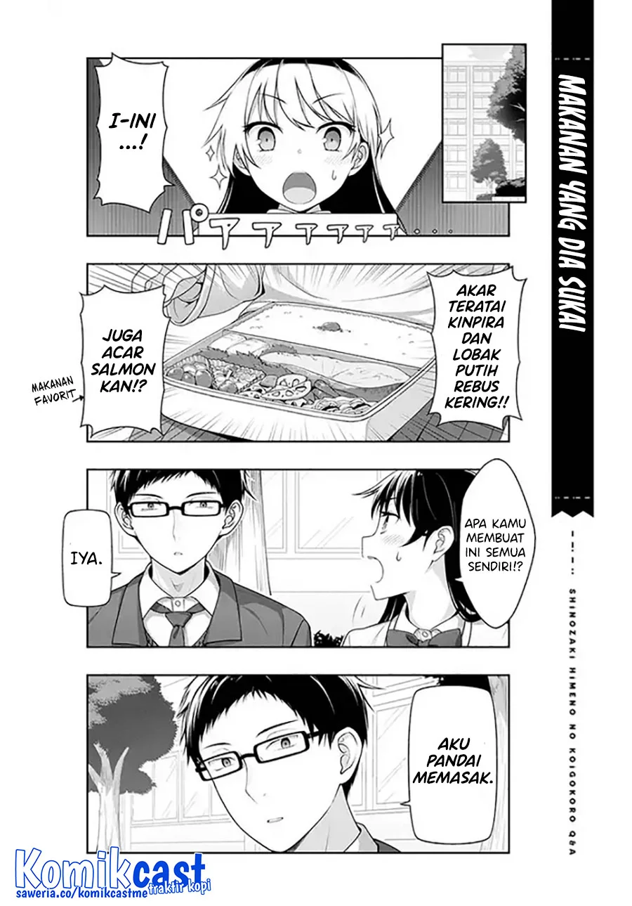 Shinozaki Himeno’s Love Q&A Chapter 4 Gambar 4