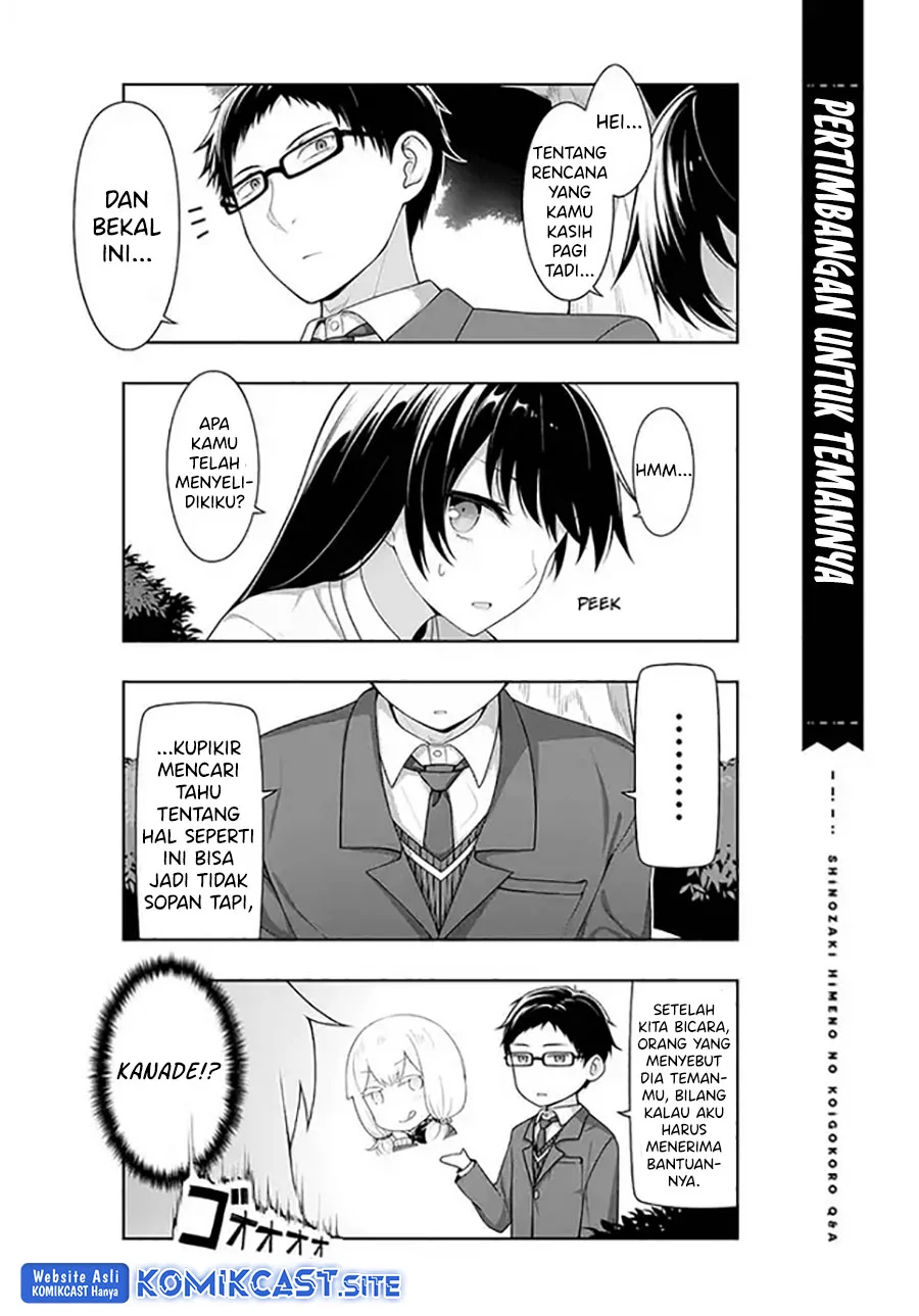 Shinozaki Himeno’s Love Q&A Chapter 4 Gambar 7