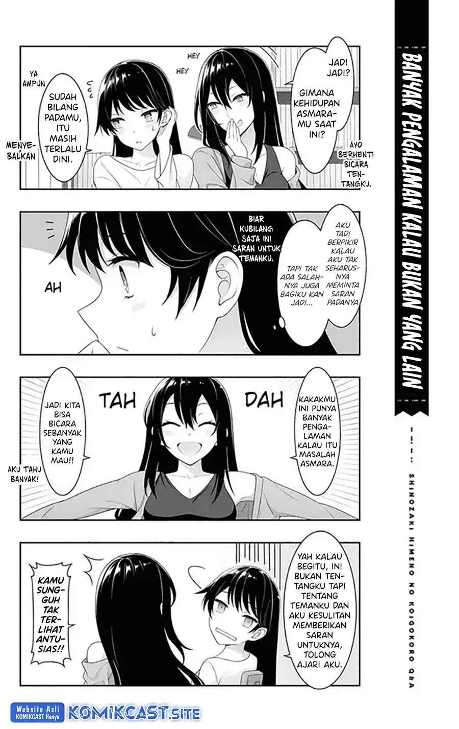 Shinozaki Himeno’s Love Q&A Chapter 5 Gambar 10