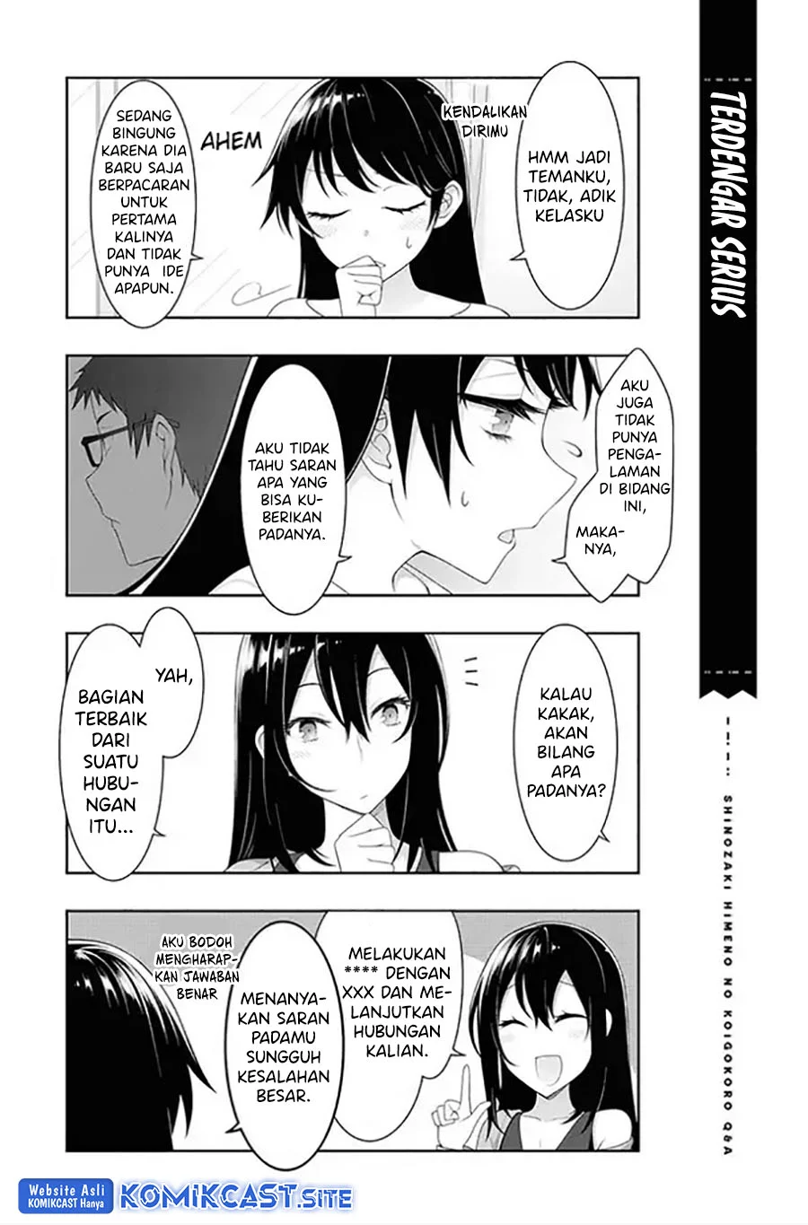 Shinozaki Himeno’s Love Q&A Chapter 5 Gambar 11