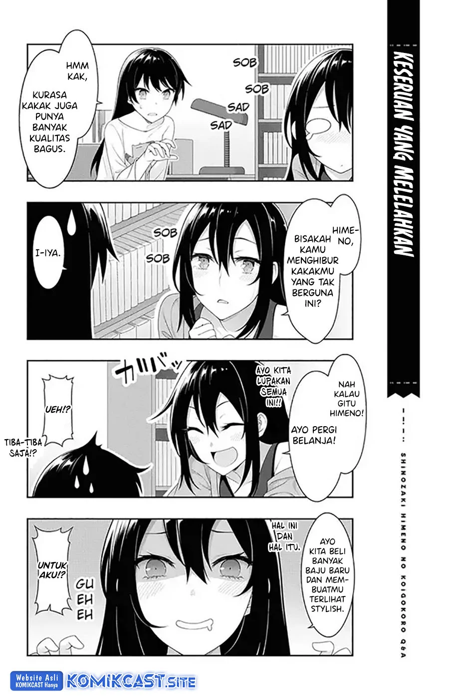 Shinozaki Himeno’s Love Q&A Chapter 5 Gambar 13