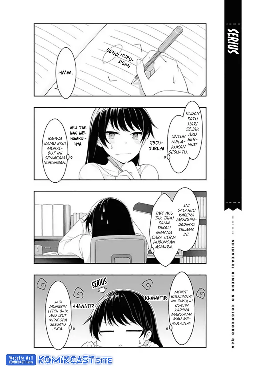 Shinozaki Himeno’s Love Q&A Chapter 5 Gambar 3