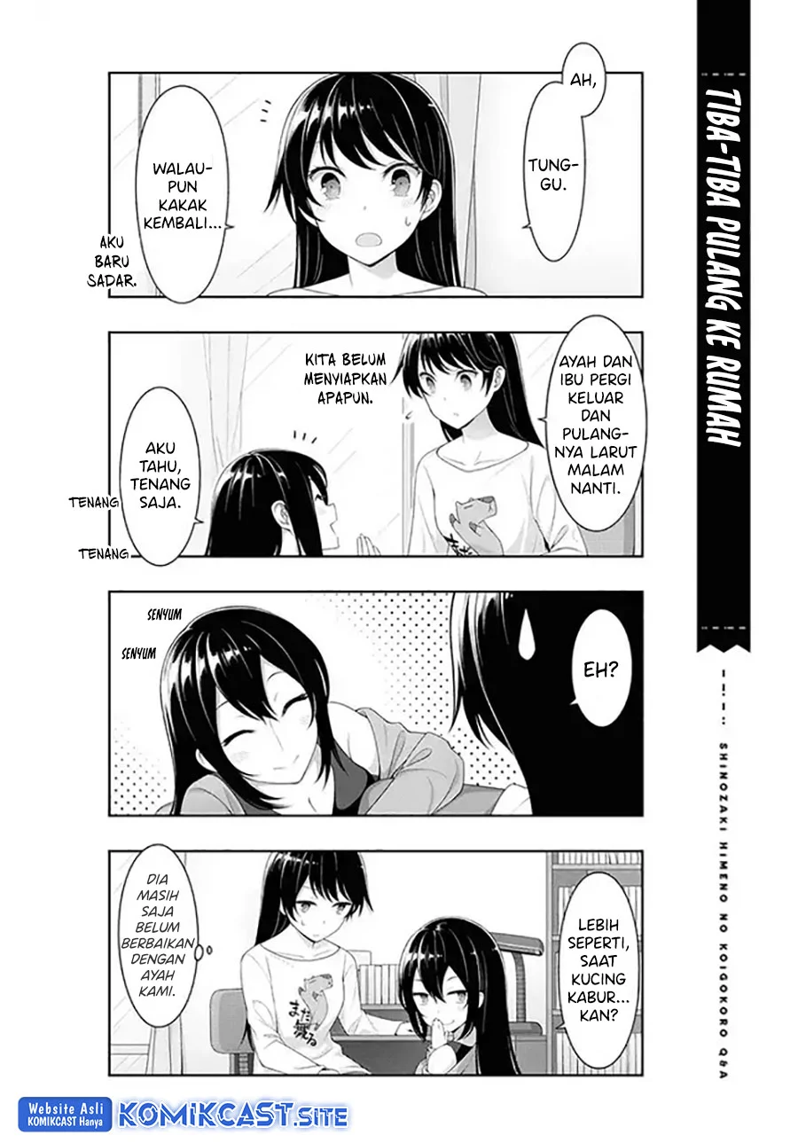 Shinozaki Himeno’s Love Q&A Chapter 5 Gambar 6