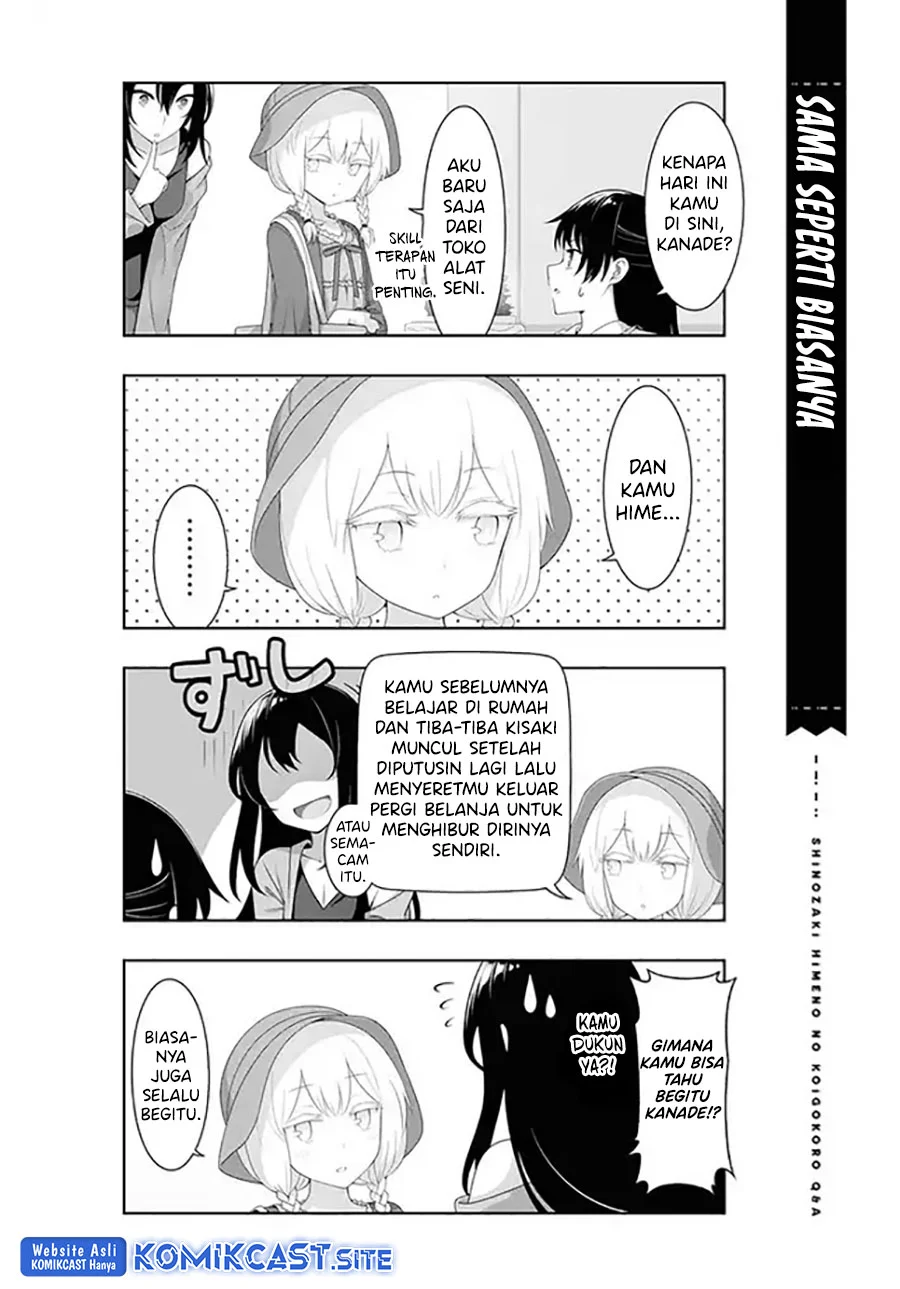 Shinozaki Himeno’s Love Q&A Chapter 6 Gambar 10